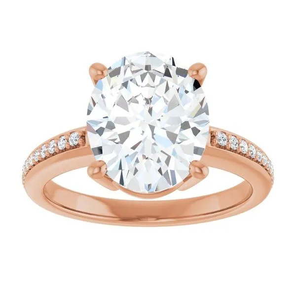 Solitaire Engagement Ring Image 3 Arezzo Jewelers Elmwood Park, IL