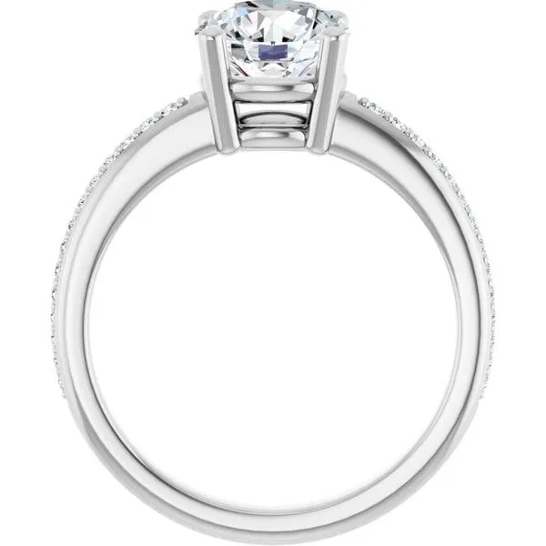 Solitaire Engagement Ring Image 2 Clater Jewelers Louisville, KY