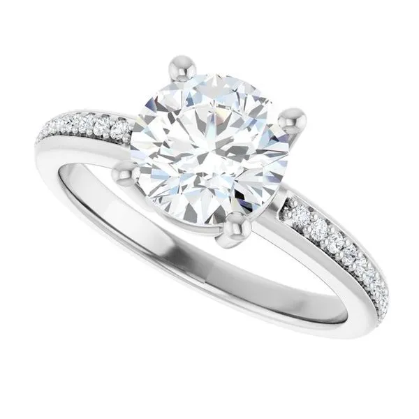 Solitaire Engagement Ring Image 5 Clater Jewelers Louisville, KY