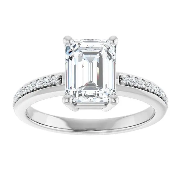 Accented Engagement Ring Image 3 Mark Jewellers La Crosse, WI