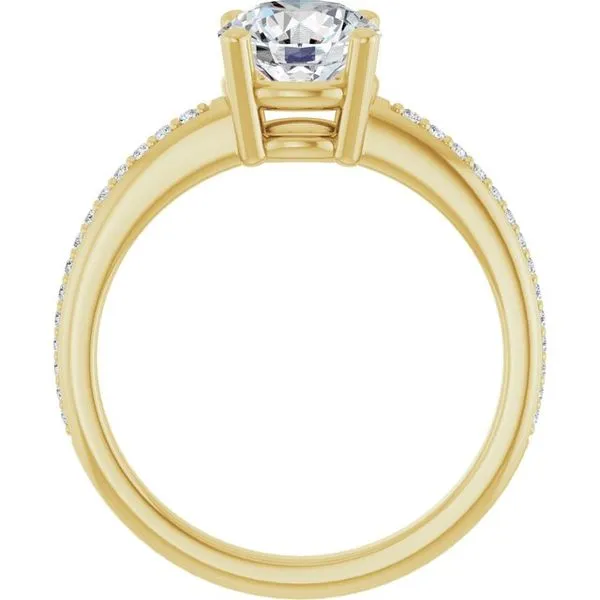 Solitaire Engagement Ring Image 2 Arezzo Jewelers Elmwood Park, IL