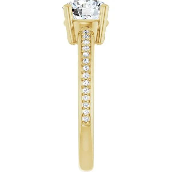 Solitaire Engagement Ring Image 4 Michael Szwed Jewelers Longmeadow, MA