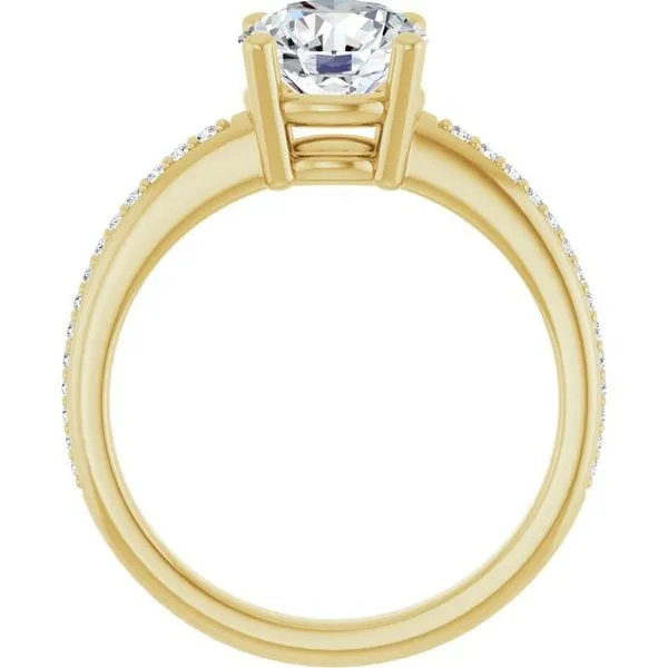 Solitaire Engagement Ring Image 2 Arezzo Jewelers Elmwood Park, IL