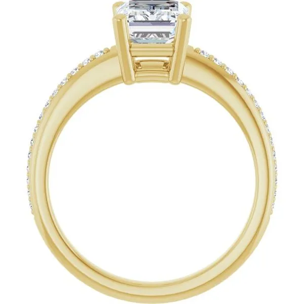 Solitaire Engagement Ring Image 2 Michael Szwed Jewelers Longmeadow, MA