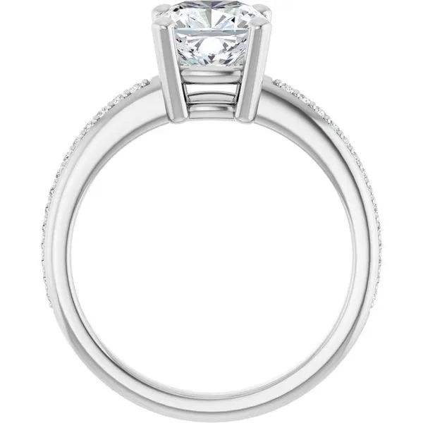 Solitaire Engagement Ring Image 2 Arezzo Jewelers Elmwood Park, IL