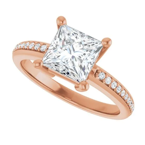 Solitaire Engagement Ring Image 5 Michael Szwed Jewelers Longmeadow, MA