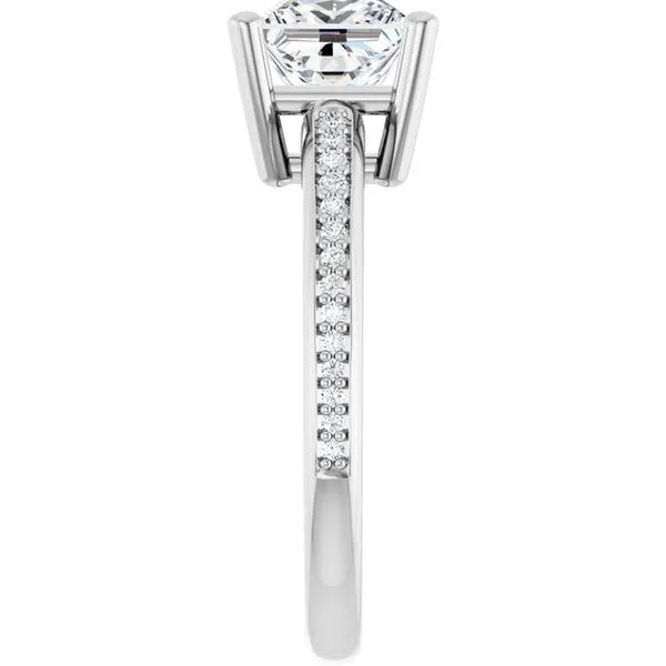 Solitaire Engagement Ring Image 4 Arezzo Jewelers Elmwood Park, IL