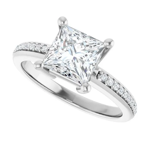 Solitaire Engagement Ring Image 5 Arezzo Jewelers Elmwood Park, IL