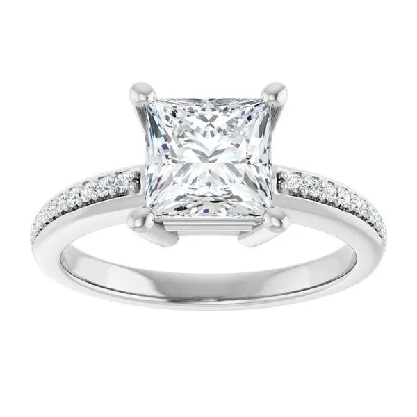Solitaire Engagement Ring Image 3 Arezzo Jewelers Elmwood Park, IL