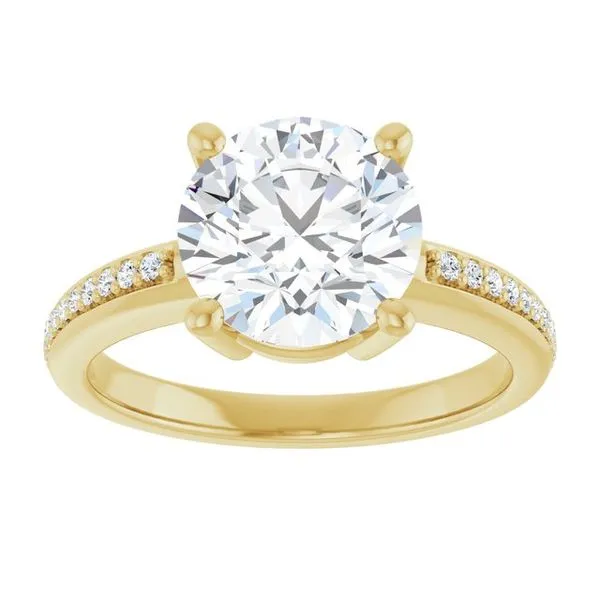 Solitaire Engagement Ring Image 3 Arezzo Jewelers Elmwood Park, IL