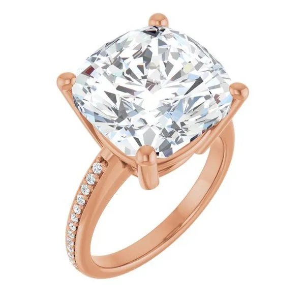 Solitaire Engagement Ring J. West Jewelers Round Rock, TX