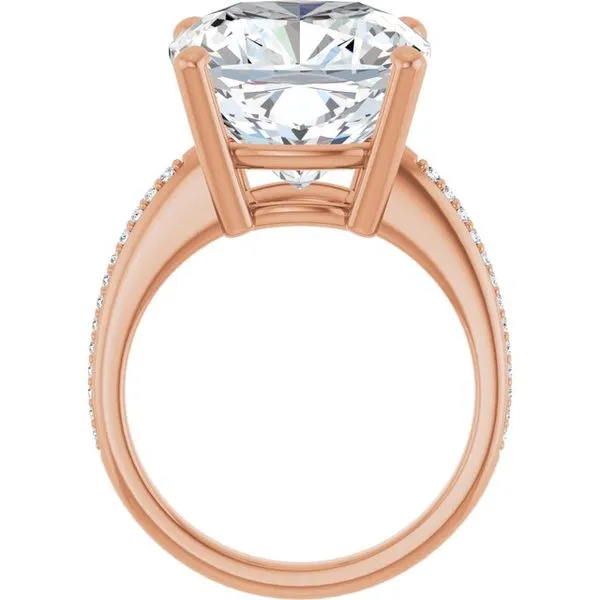 Solitaire Engagement Ring Image 2 J. West Jewelers Round Rock, TX