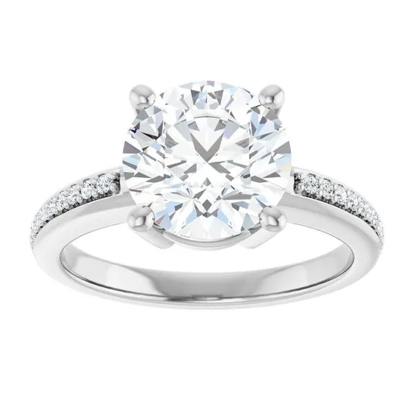 Solitaire Engagement Ring Image 3 Northwood Jewelers Northwood, OH