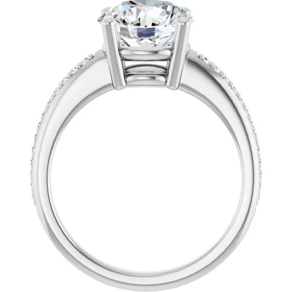 Solitaire Engagement Ring Image 2 Vulcan's Forge LLC KANSAS CITY, MO