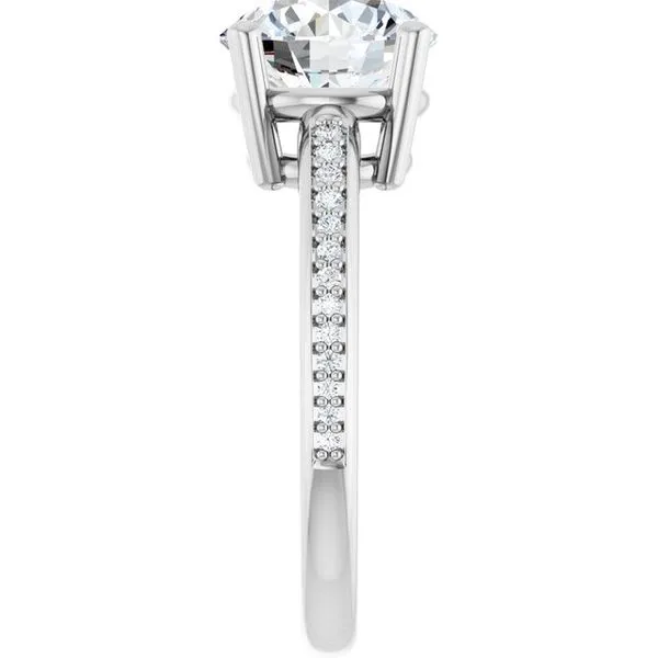 Solitaire Engagement Ring Image 4 Vulcan's Forge LLC KANSAS CITY, MO