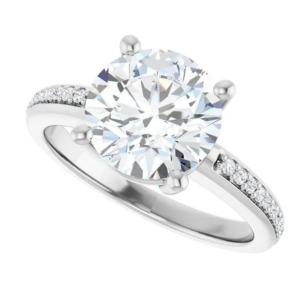 Solitaire Engagement Ring Image 5 Vulcan's Forge LLC KANSAS CITY, MO