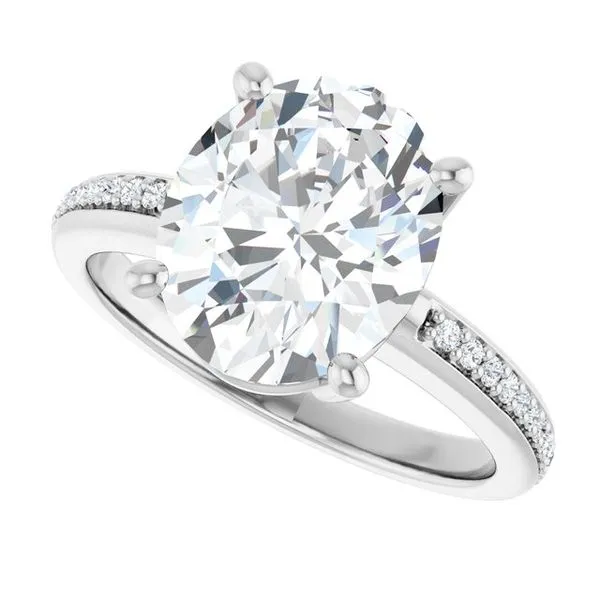 Solitaire Engagement Ring Image 5 The Jewelry Source El Segundo, CA