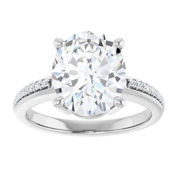 Solitaire Engagement Ring Image 3 Northwood Jewelers Northwood, OH