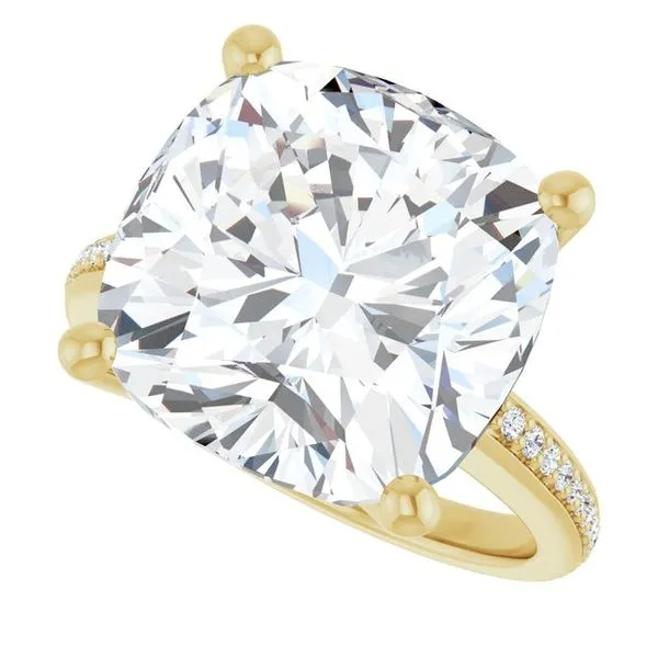 Solitaire Engagement Ring Image 5 Northwood Jewelers Northwood, OH