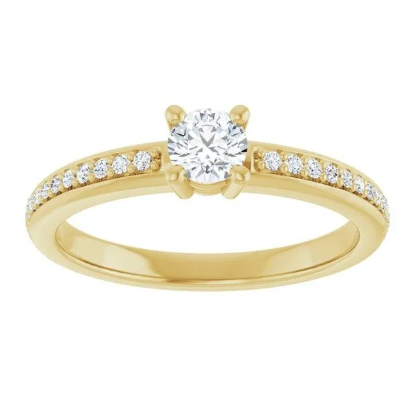 Solitaire Engagement Ring Image 3 Clater Jewelers Louisville, KY