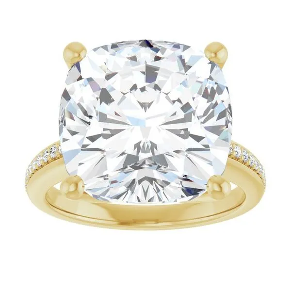 Solitaire Engagement Ring Image 3 House of Silva Wooster, OH