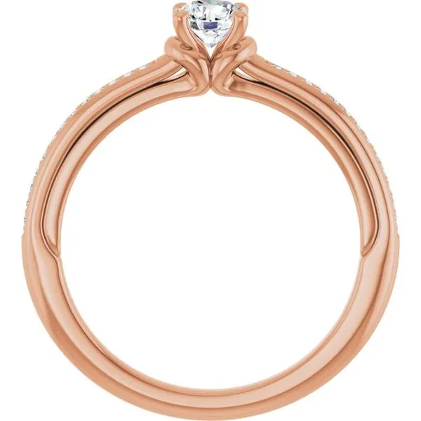 Solitaire Engagement Ring Image 2 Arezzo Jewelers Elmwood Park, IL