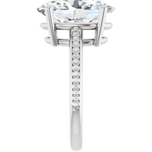 Solitaire Engagement Ring Image 4 Northwood Jewelers Northwood, OH