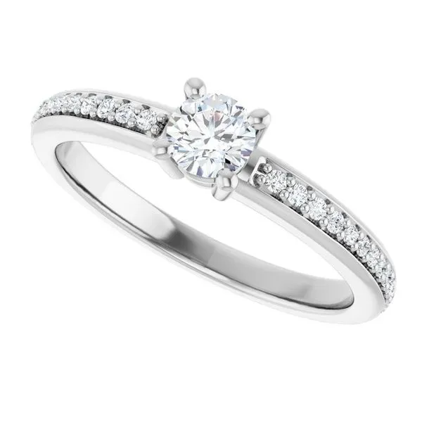 Solitaire Engagement Ring Image 5 Banks Jewelers Burnsville, NC