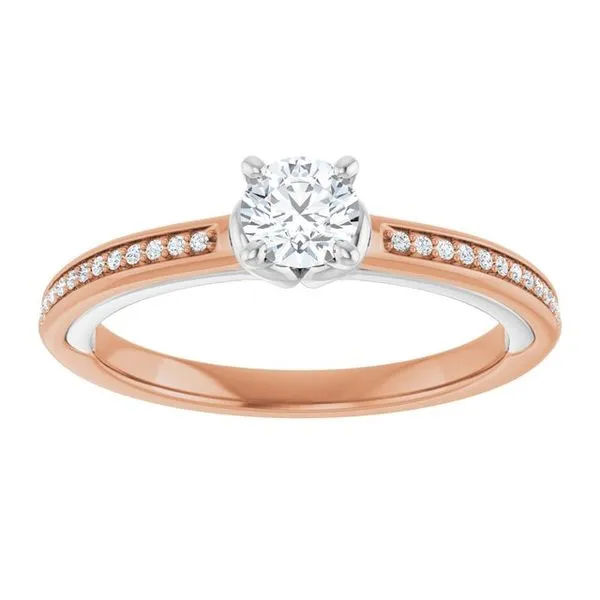 Solitaire Engagement Ring Image 3 Arezzo Jewelers Elmwood Park, IL