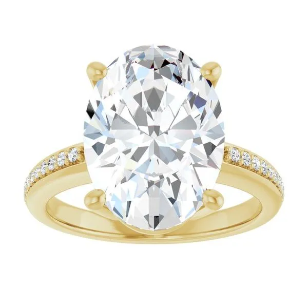 Solitaire Engagement Ring Image 3 Austin's Fine Diamonds & Jewelry Lyndhurst, NJ