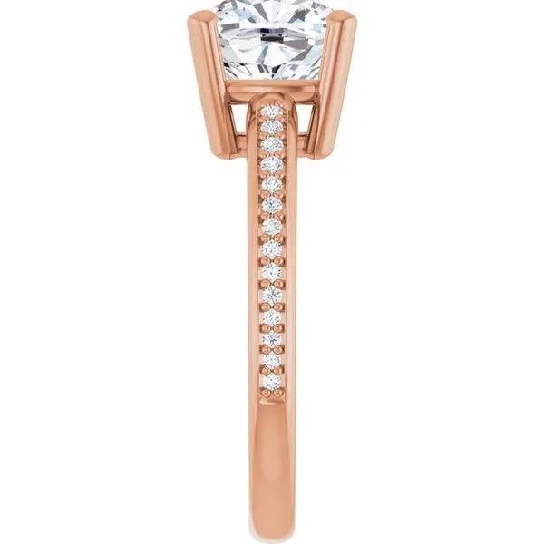 Solitaire Engagement Ring Image 4 J. West Jewelers Round Rock, TX