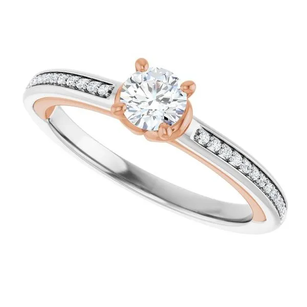 Solitaire Engagement Ring Image 5 Vulcan's Forge LLC KANSAS CITY, MO