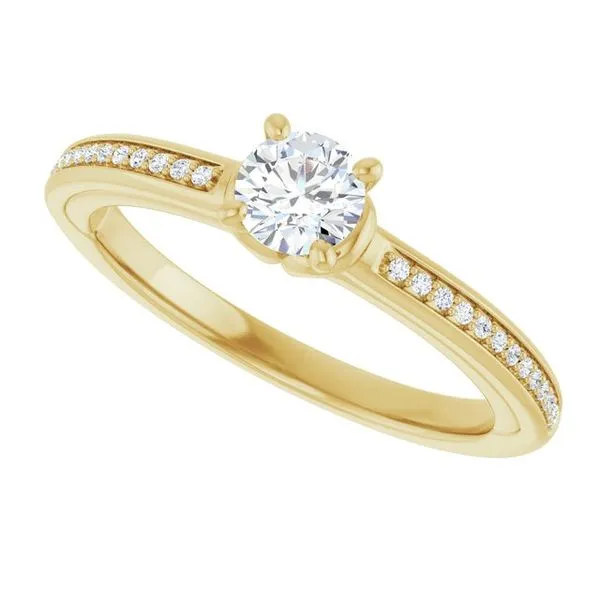 Solitaire Engagement Ring Image 5 Shipley's Fine Jewelry Hampstead, MD