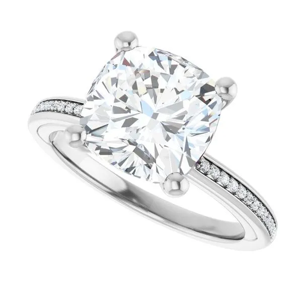 Solitaire Engagement Ring Image 5 Northwood Jewelers Northwood, OH