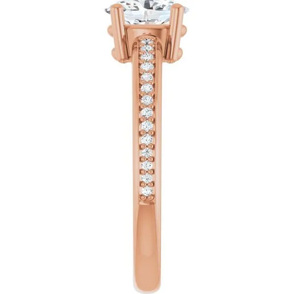 Accented Engagement Ring Image 4 Mark Jewellers La Crosse, WI