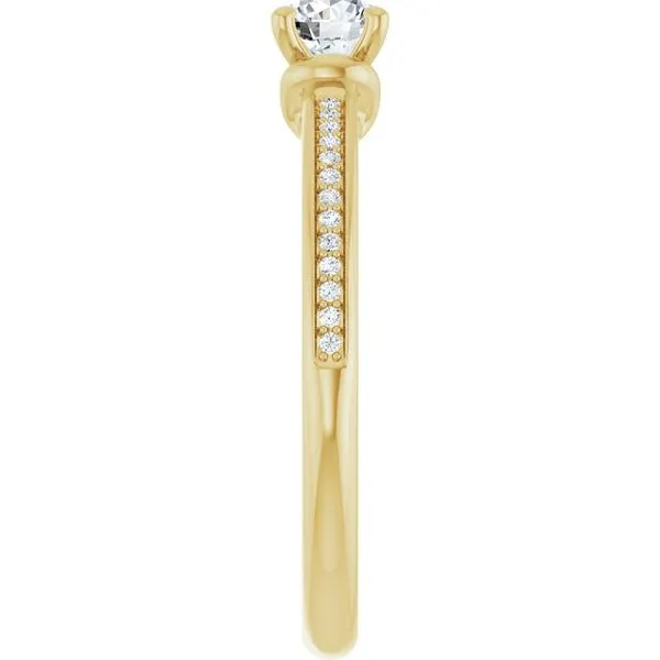 Solitaire Engagement Ring Image 4 Don's Jewelry & Design Washington, IA