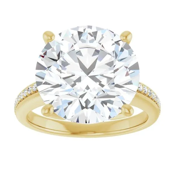 Solitaire Engagement Ring Image 3 Arezzo Jewelers Elmwood Park, IL