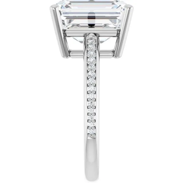 Solitaire Engagement Ring Image 4 Robison Jewelry Co. Fernandina Beach, FL