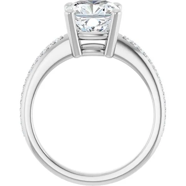 Solitaire Engagement Ring Image 2 Arezzo Jewelers Elmwood Park, IL
