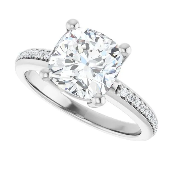 Solitaire Engagement Ring Image 5 Northwood Jewelers Northwood, OH