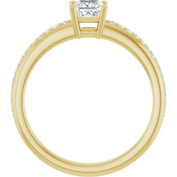 Solitaire Engagement Ring Image 2 Arezzo Jewelers Elmwood Park, IL