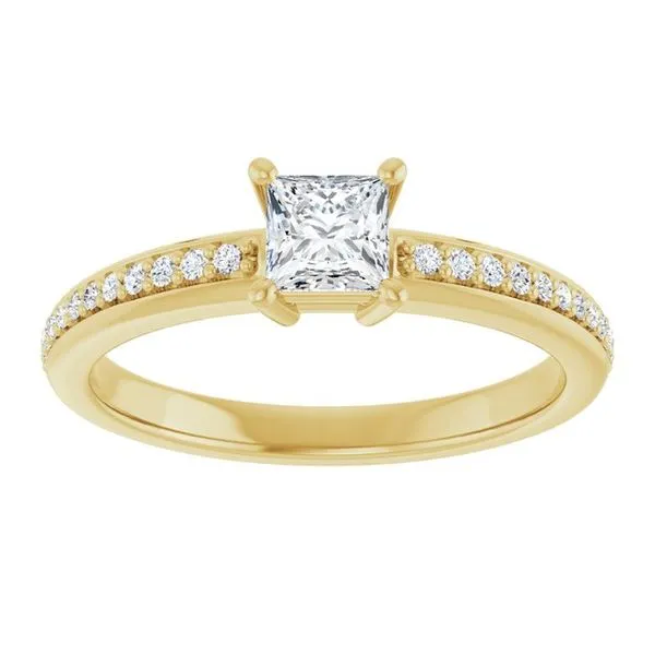 Solitaire Engagement Ring Image 3 Jimmy Smith Jewelers Decatur, AL
