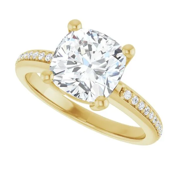 Solitaire Engagement Ring Image 5 Arezzo Jewelers Elmwood Park, IL