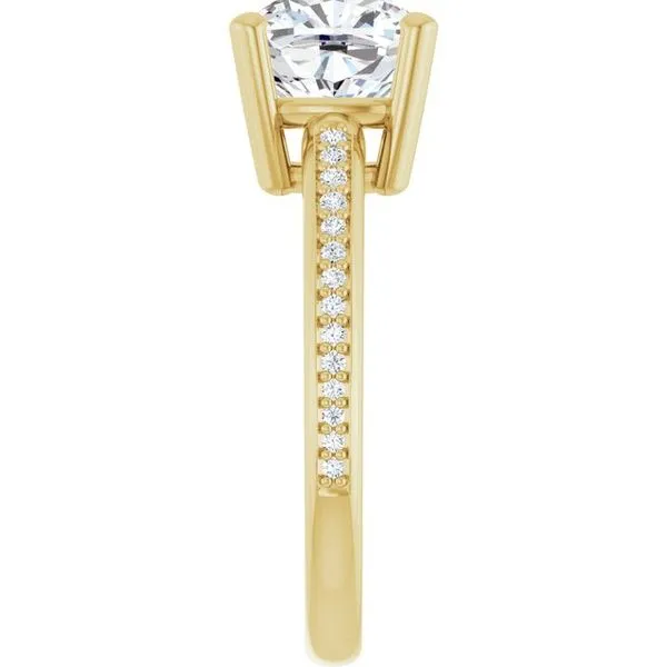 Solitaire Engagement Ring Image 4 Arezzo Jewelers Elmwood Park, IL