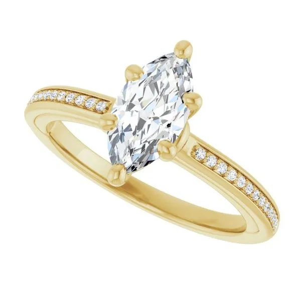 Solitaire Engagement Ring Image 5 Northwood Jewelers Northwood, OH