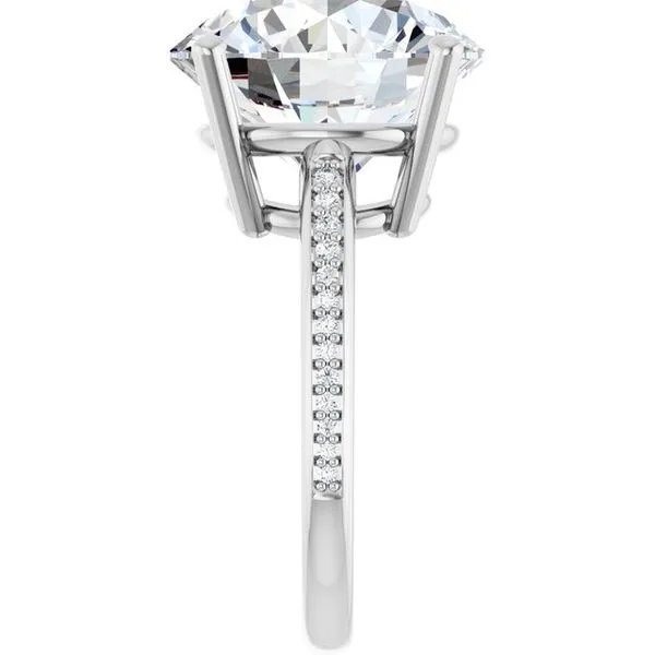 Solitaire Engagement Ring Image 4 Arezzo Jewelers Elmwood Park, IL