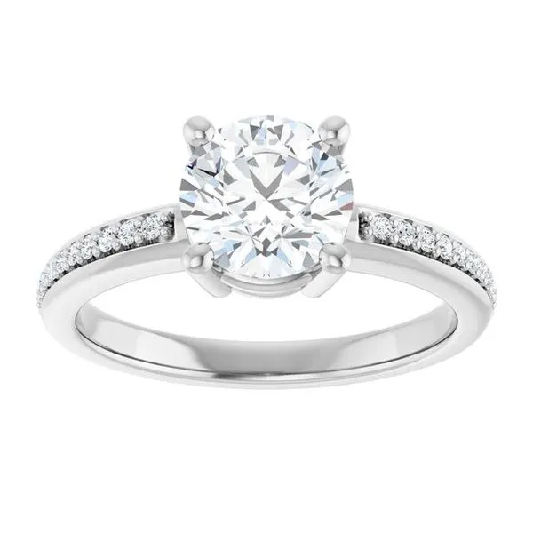 Solitaire Engagement Ring Image 3 Natale Jewelers Sewell, NJ