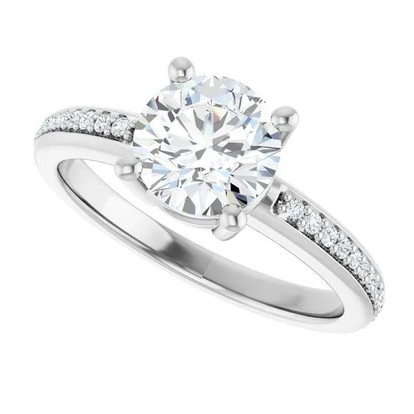 Solitaire Engagement Ring Image 5 Arezzo Jewelers Elmwood Park, IL