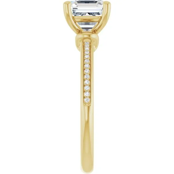 Solitaire Engagement Ring Image 4 Arezzo Jewelers Elmwood Park, IL