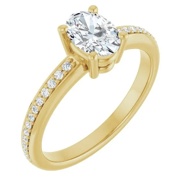 Solitaire Engagement Ring The Ring Austin Round Rock, TX